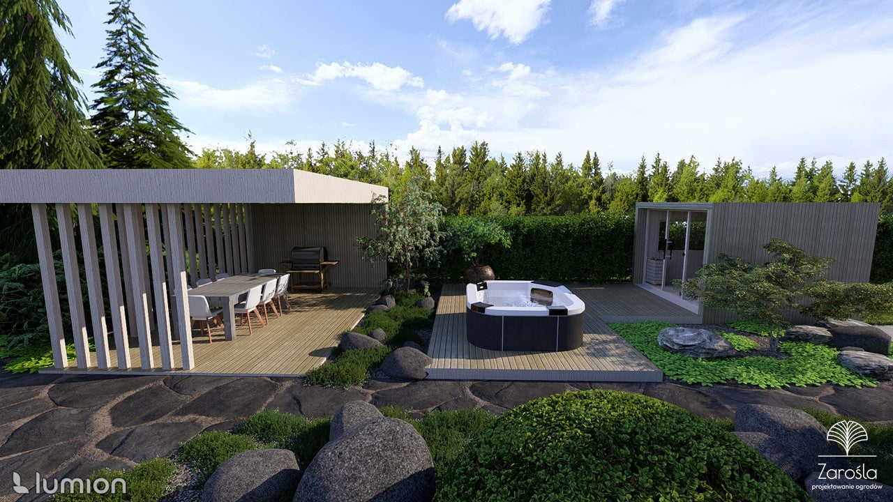 Projekt ogrodu do 2000 m² – kompleksowa dokumentacja