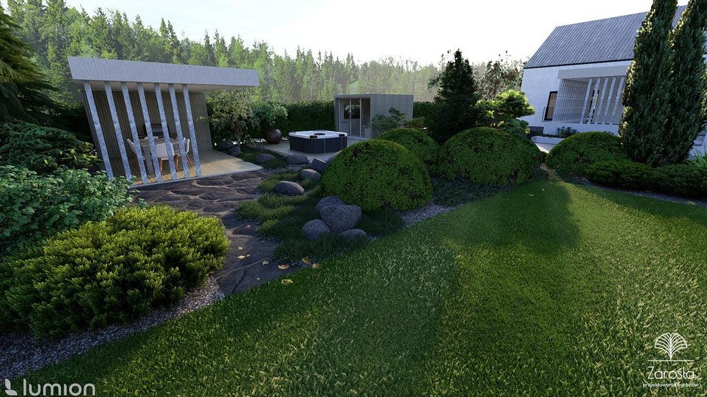 Projekt ogrodu do 2000 m² – kompleksowa dokumentacja