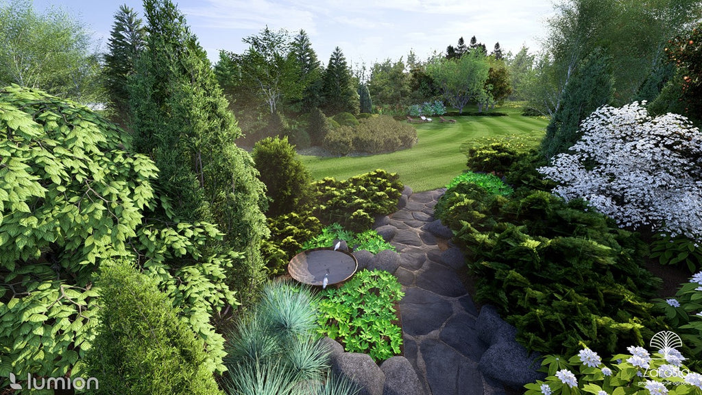 Projekt ogrodu do 2000 m² – kompleksowa dokumentacja